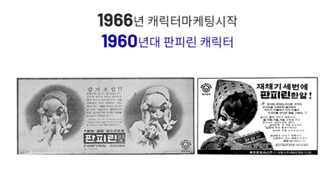 1960년과1966년대-판피린-캐릭터입니다.