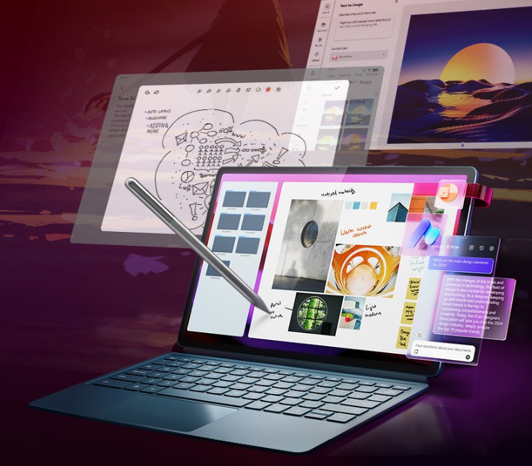 레노버 요가 탭 플러스 AI 태블릿 이야기
