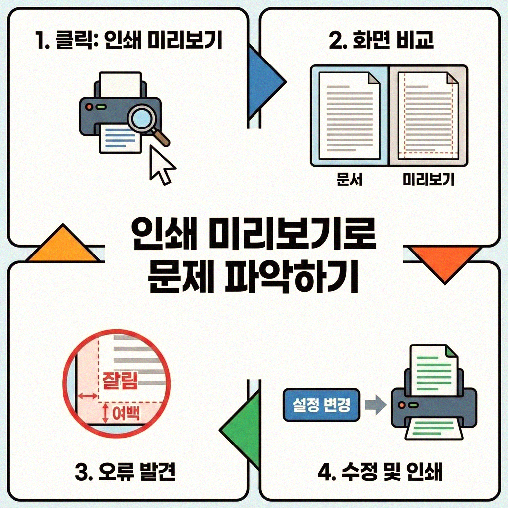 엑셀 인쇄 영역 초과 문제 깔끔하게 해결하는 법