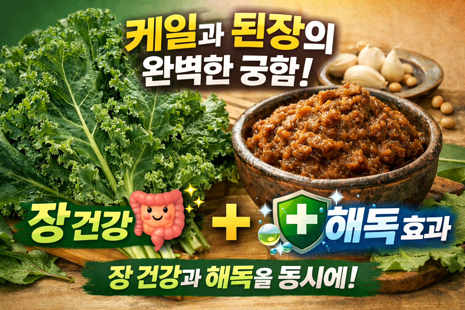 케일과 된장