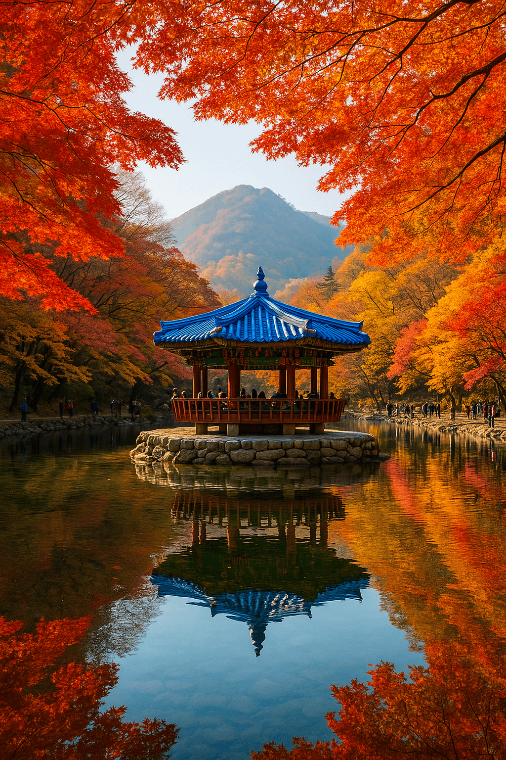 정읍 내장산 단풍 여행에서 만나는 가을의 절정과 자연의 아름다움