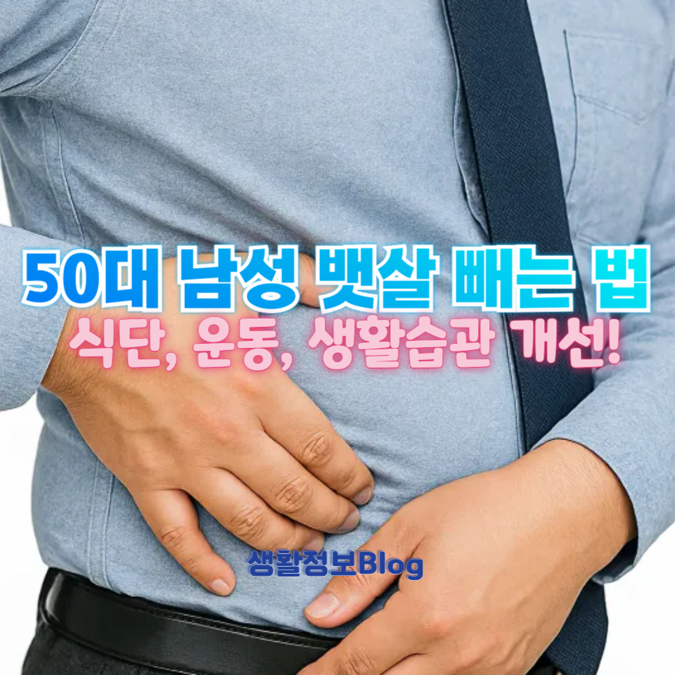 50대 남성 뱃살 빼는 법