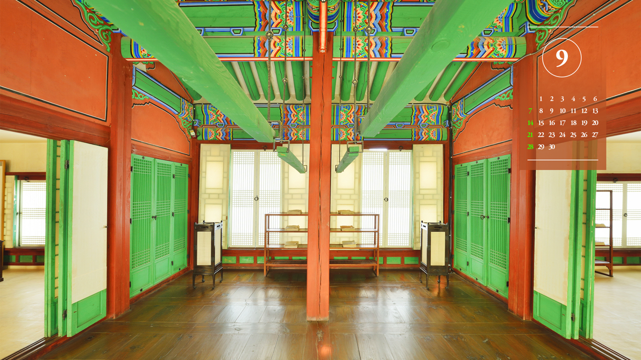 11 만춘전 내부 대청 A - 2025년9월 노트북배경화면