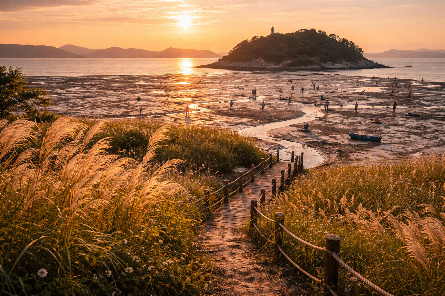우이도는 바람과 고요만으로도 충분한 섬입니다.