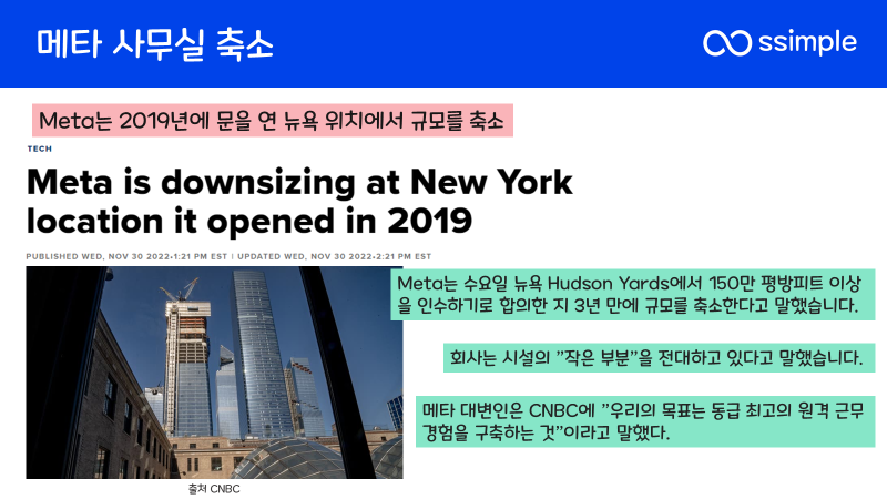 메타-사무실축소