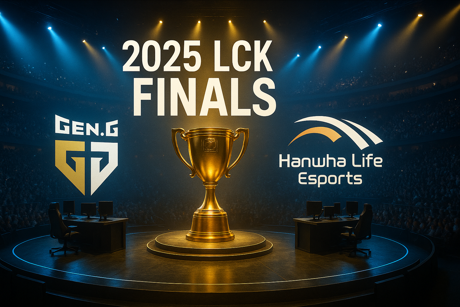 2025 LCK 결승전 젠지 vs 한화생명 최종 대결 우승 결정전