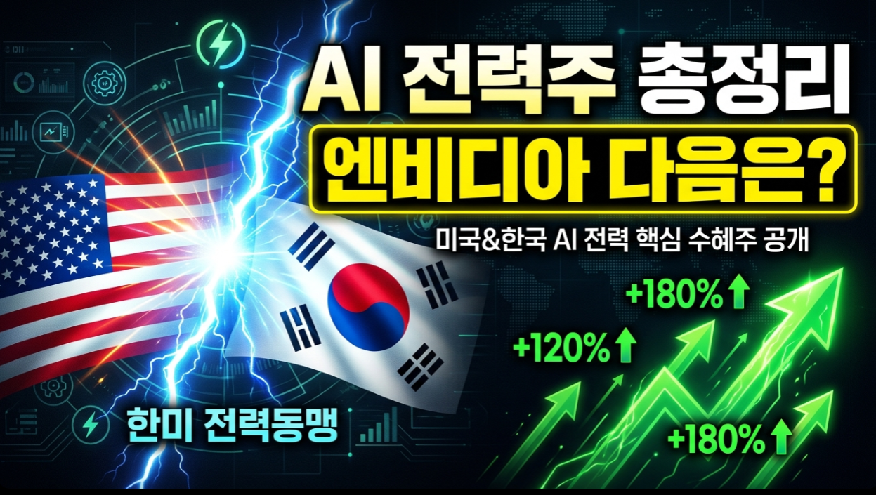 AI 전력 관련주 총정리 포스팅 썸네일