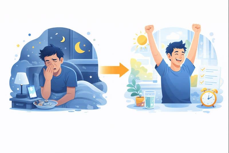 아침에 몸이 무거운 이유와 컨디션 회복 방법