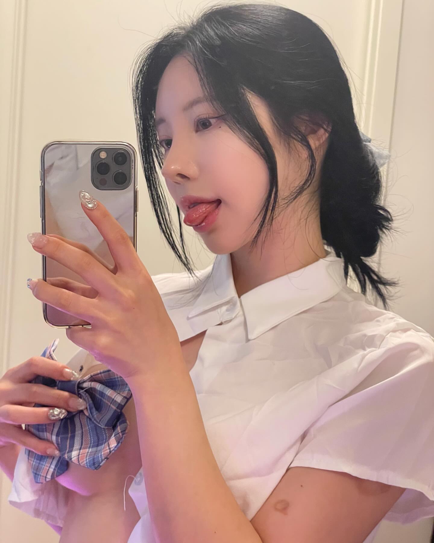 피부가 하얀 아프리카TV 김우유님