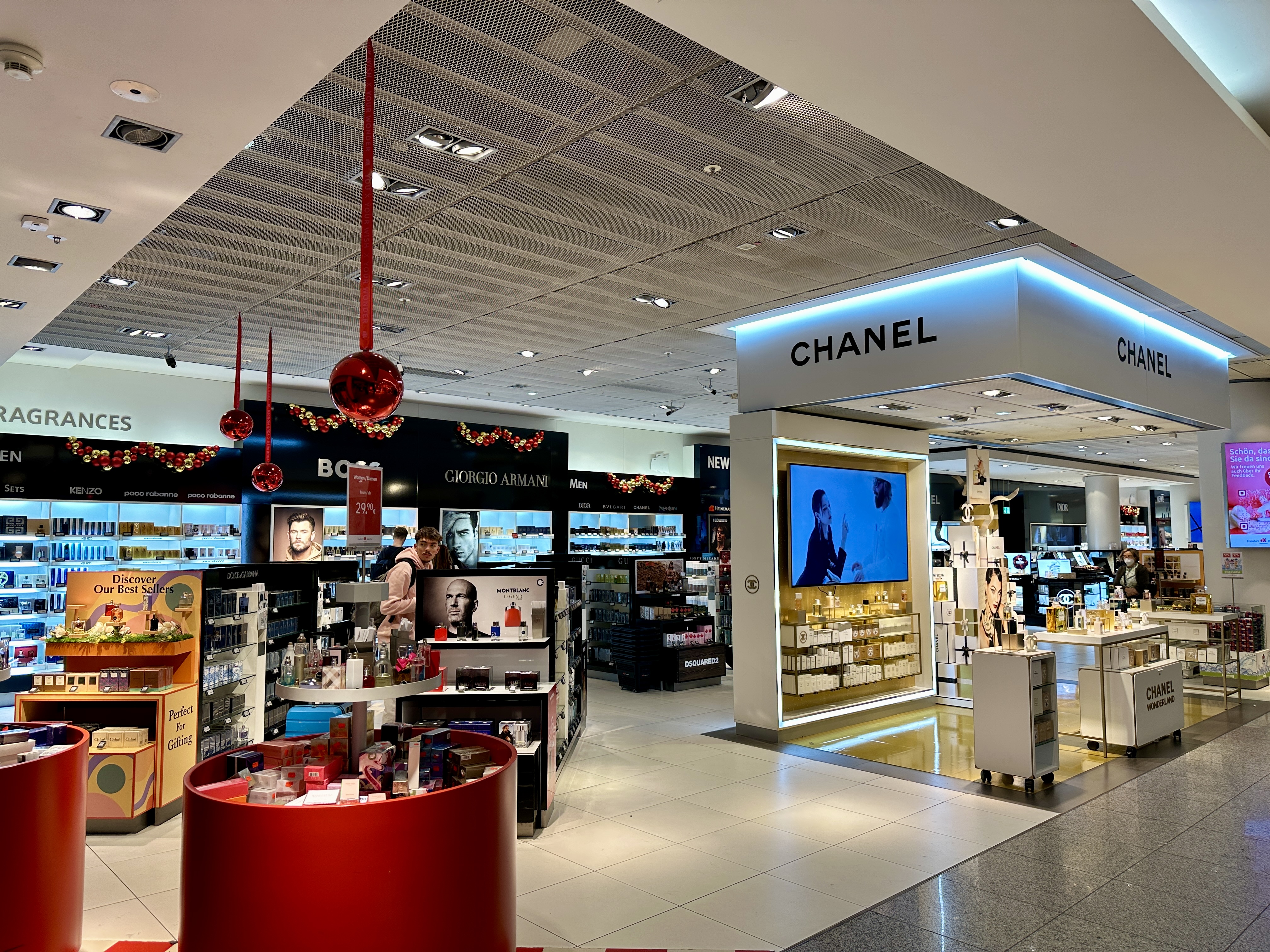 프랑크푸르트 공항 면세점 샤넬 향수