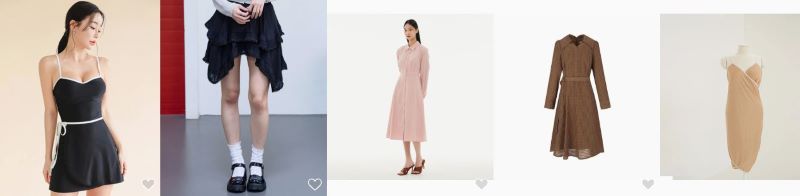 브랜드별 원피스