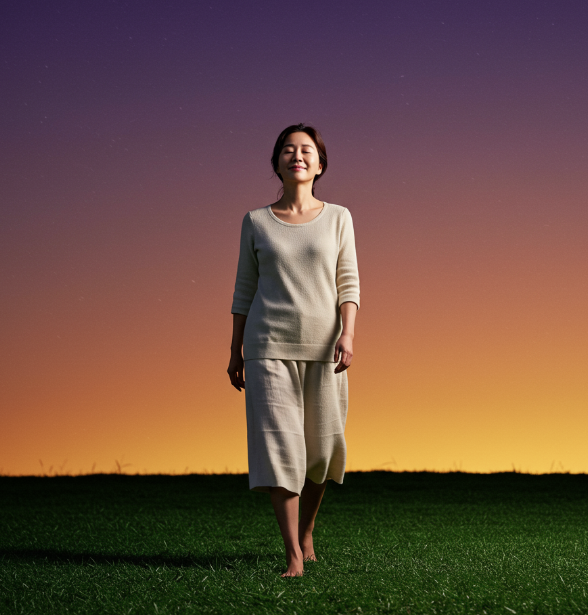 건강을 위한 작은 습관, 맨발 걷기