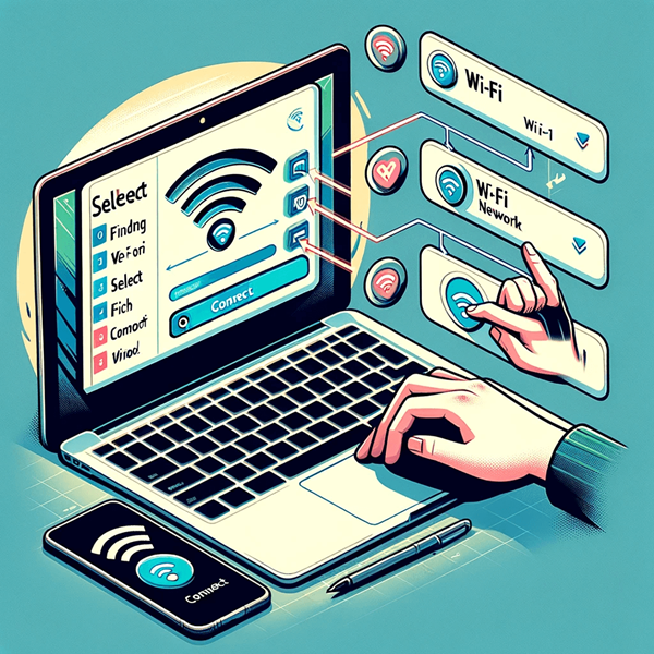 노트북 와이파이 연결하기