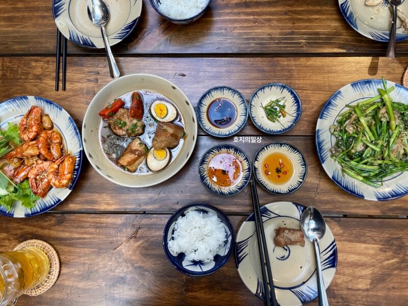 나트랑 맛집 라냐 베트남 가정식 - 메뉴 갈릭 새우