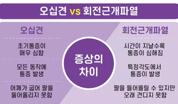 오십견-회전근개-파열-차이1