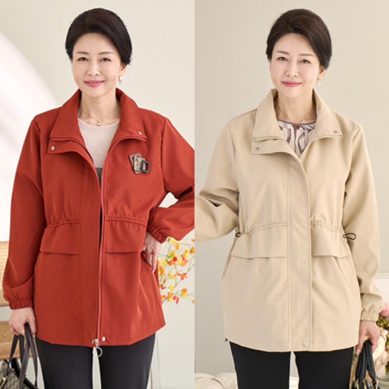 엄마옷 로즈맘 테노하이넥점퍼 5060 중년여성옷 중년자켓 중년여성의류