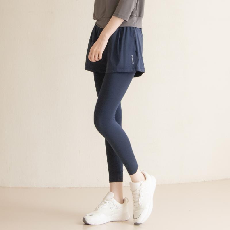 DURAN 뒤란 컴포트 9부 투인원 팬츠 DBF3W-9157