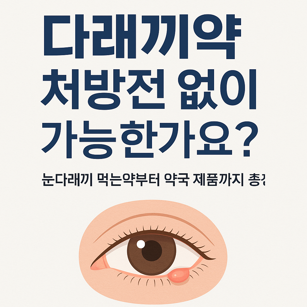 다래끼약-눈다래끼약-먹는약-약국제품