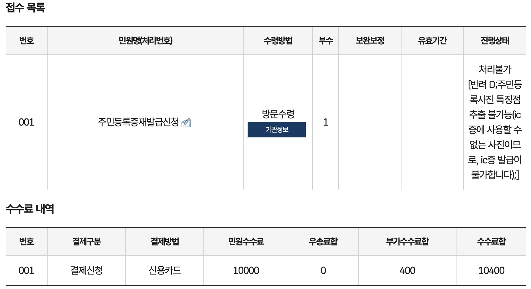 정부24 모바일신분증 발급방법 / IC 주민등록증 실패 경험