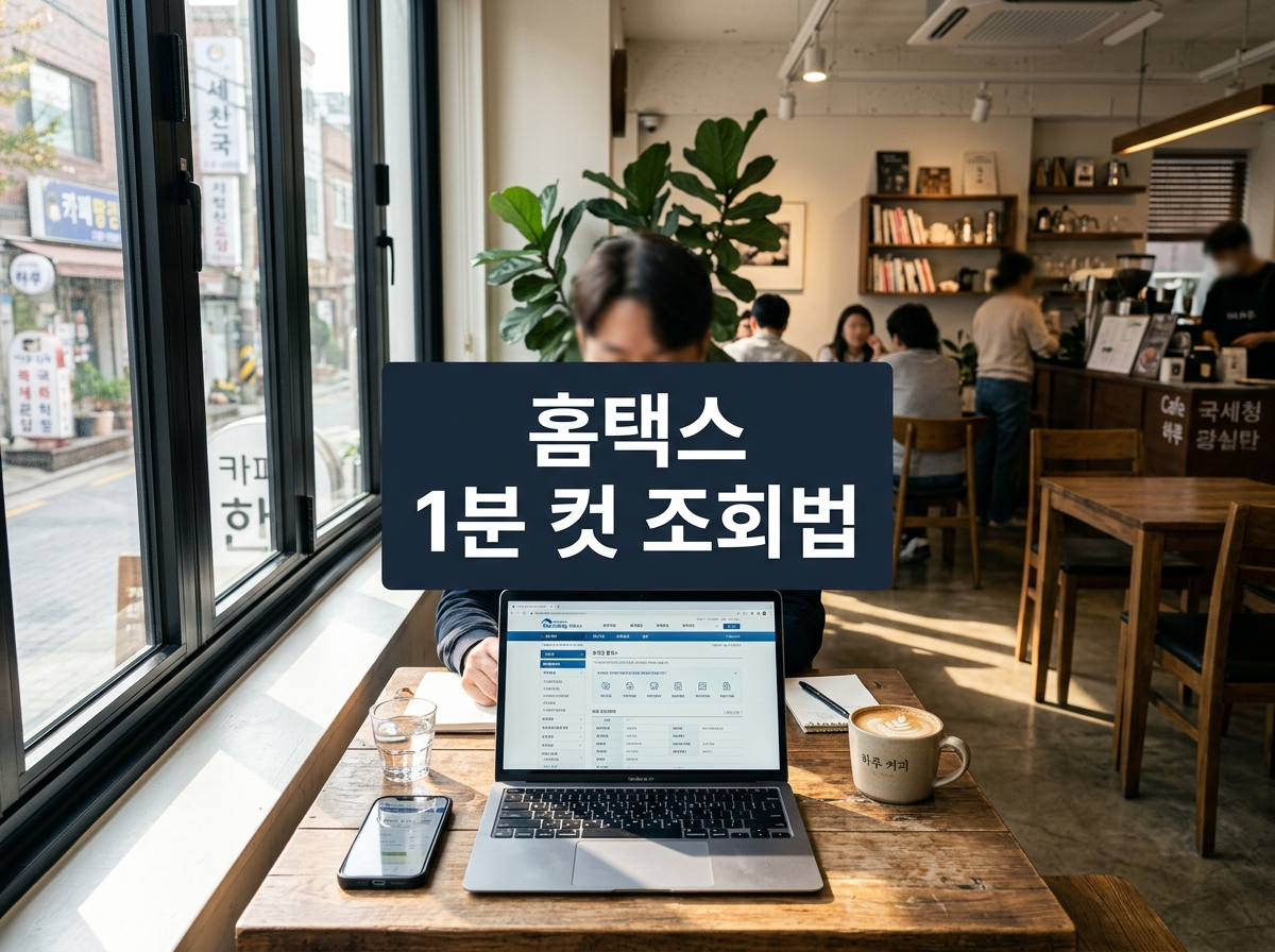 홈택스 손택스 환급금 상세조회 비교
