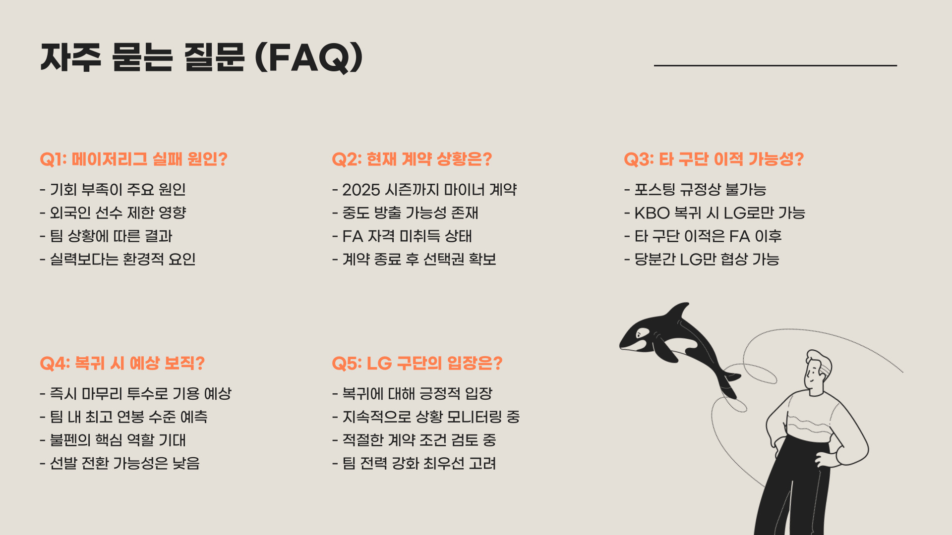 고우석 LG 복귀 가능성