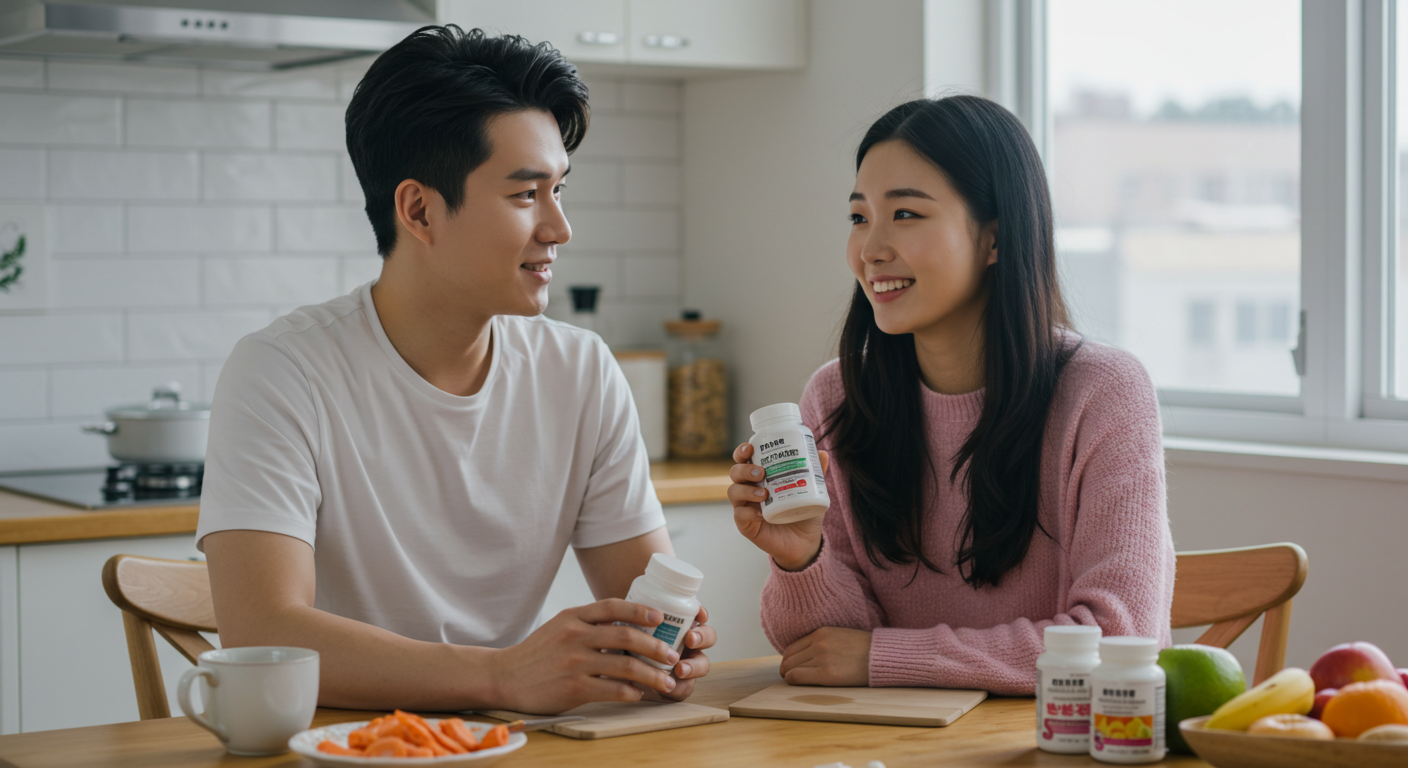 칼슘 마그네슘 영양제 복용시간