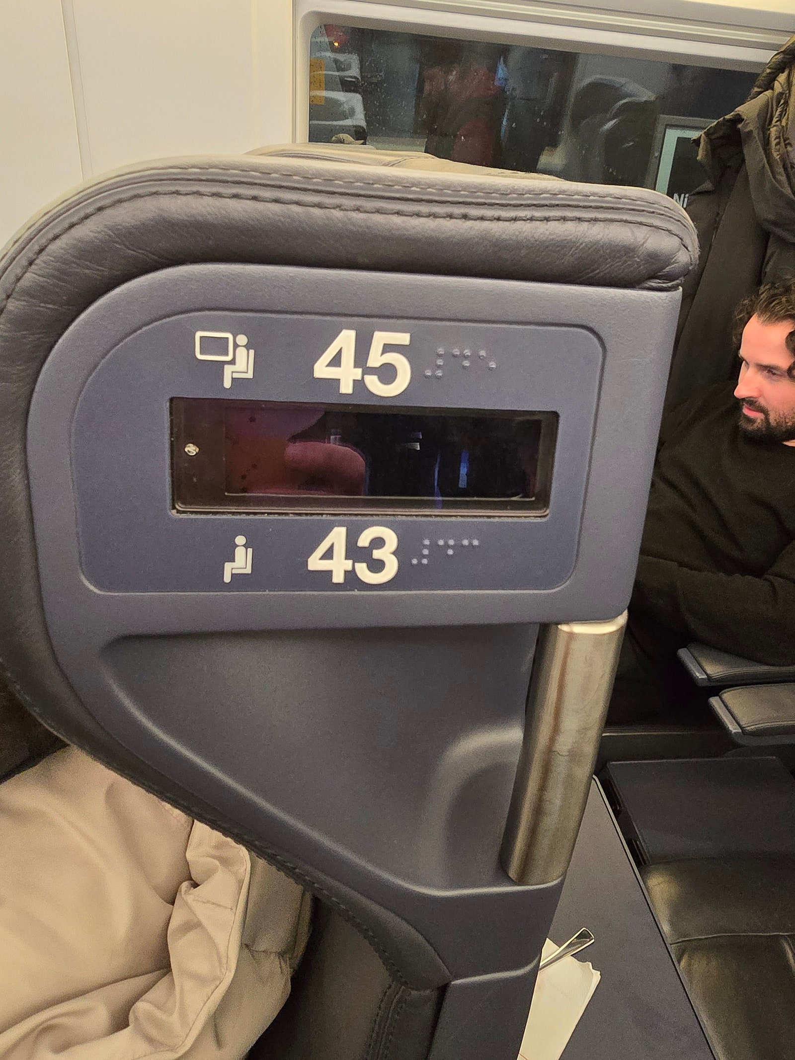 독일 ICE 기차내부