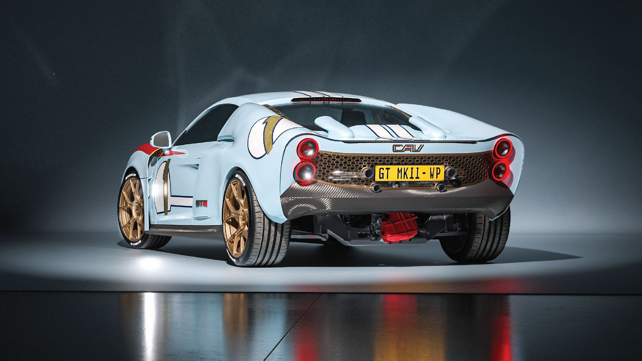 GT MkII 엔진 룸