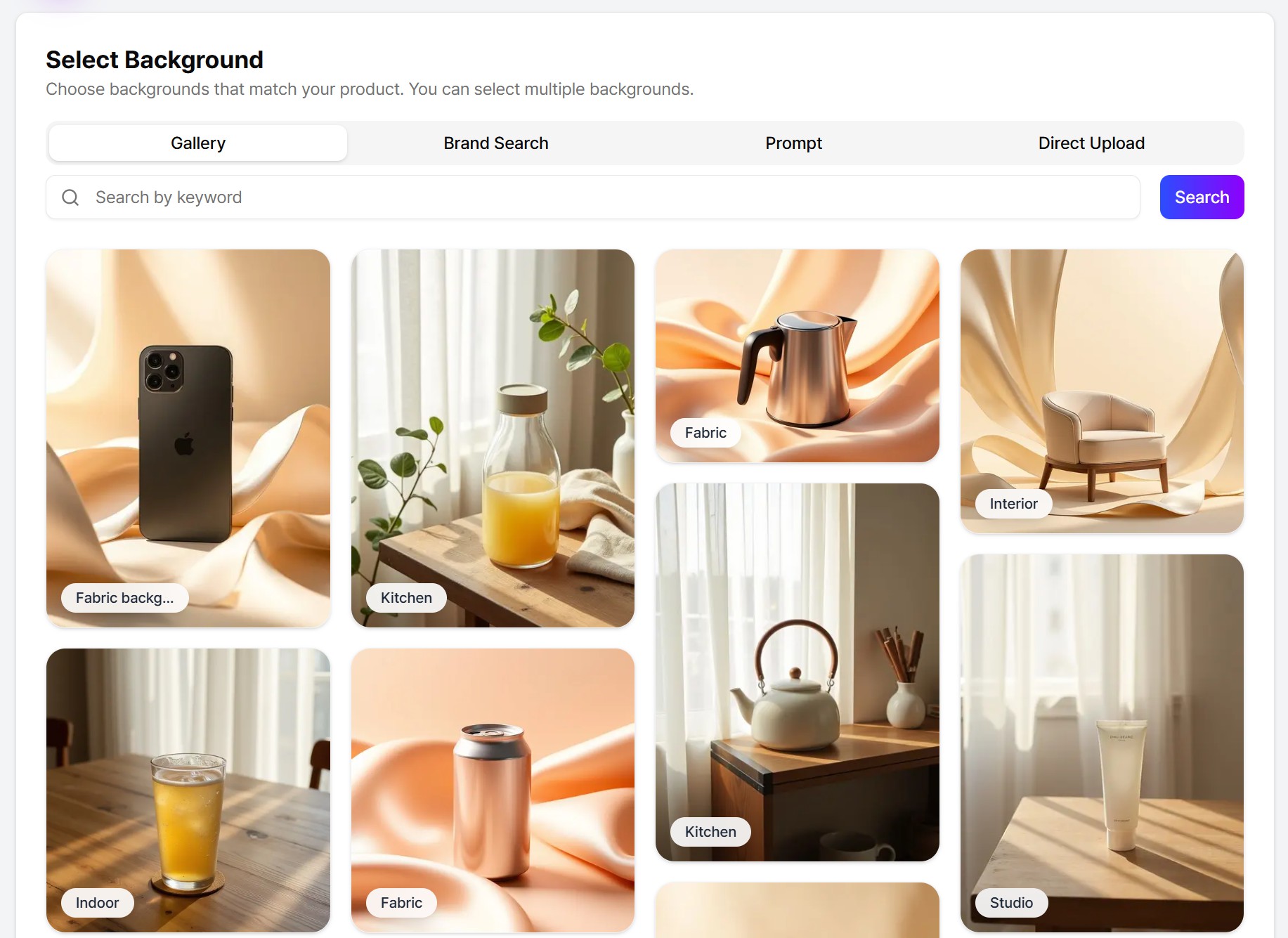 Step 1: Choose Background (4 Ways)