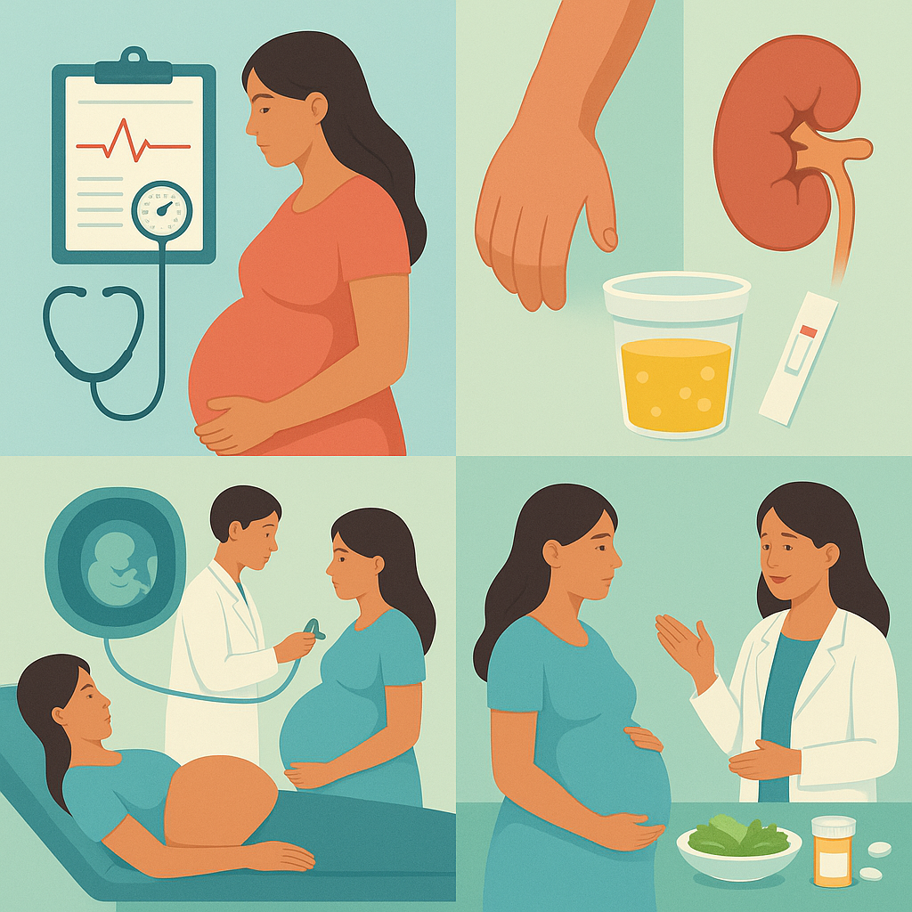 임신중독증 검사 이미지