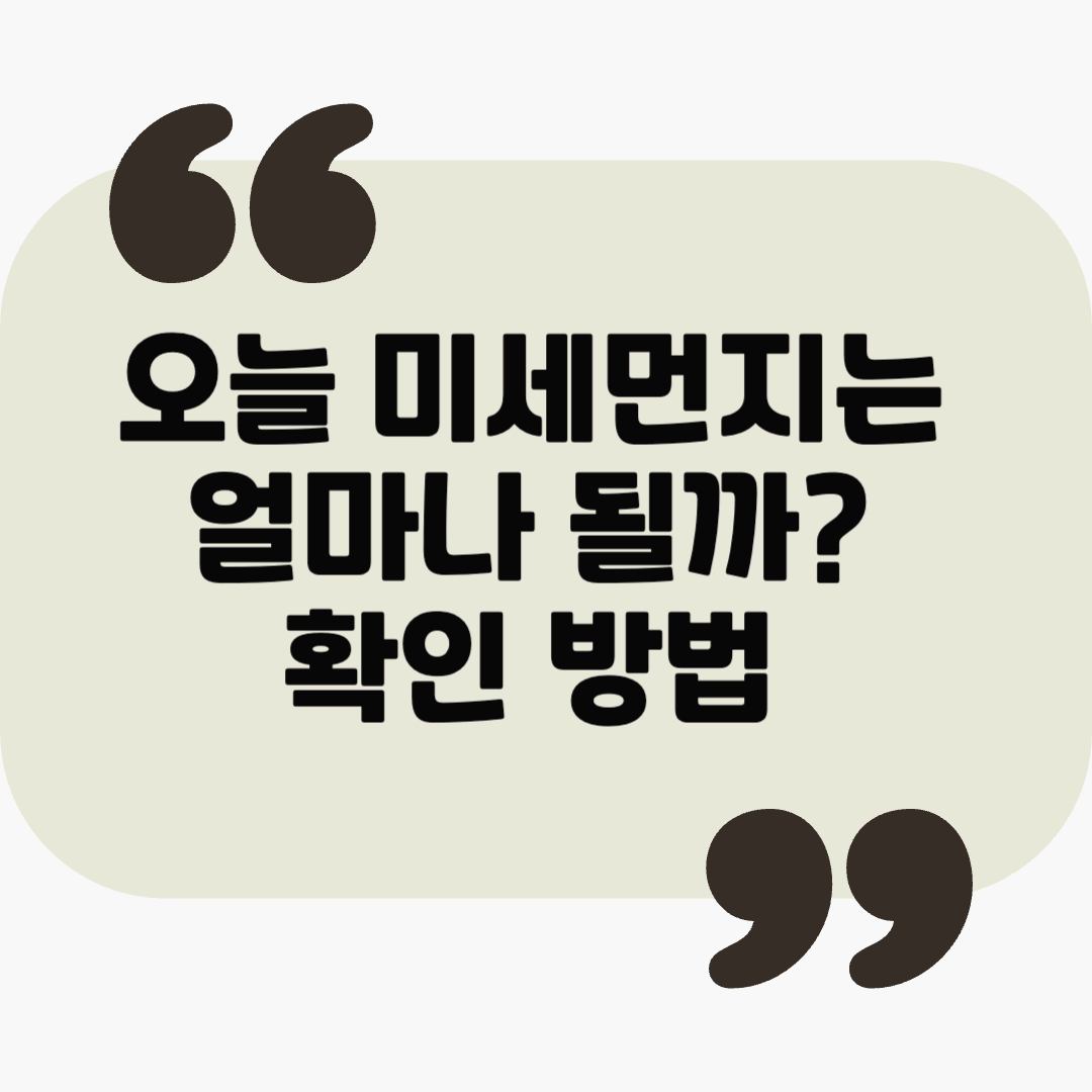 서울 초미세먼지 주의보! 대기오염 정보 확인 사이트 &amp; 예방법