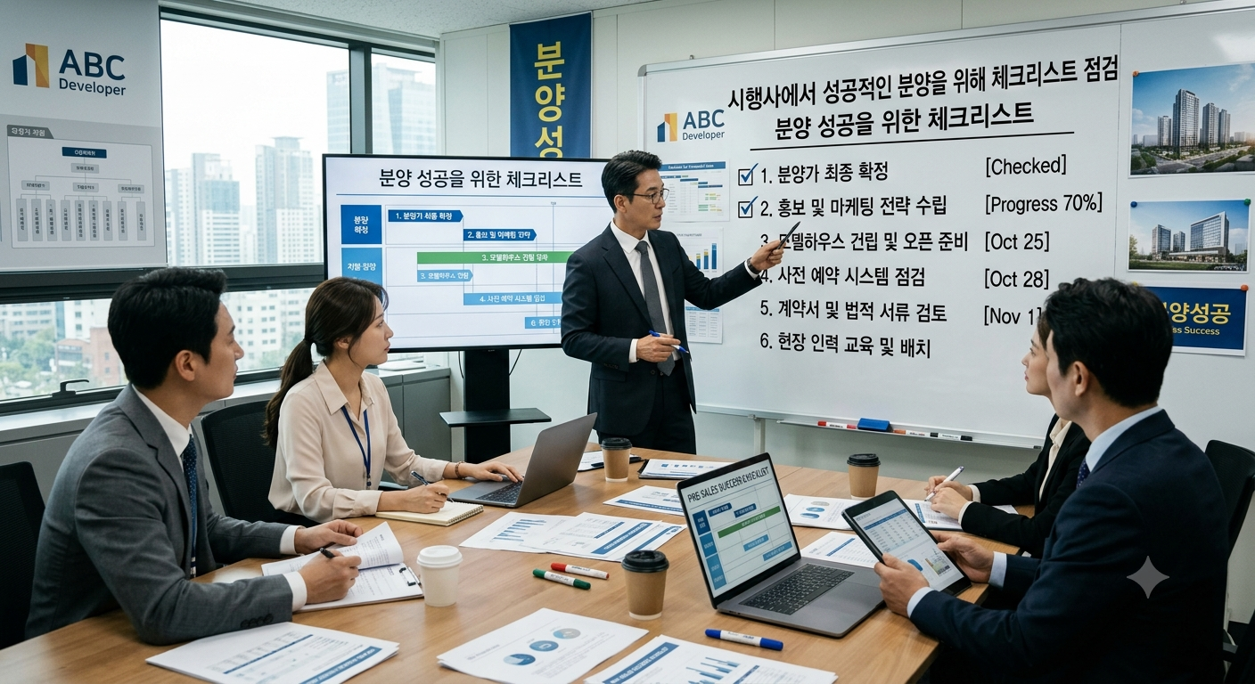 시행사가 반드시 확인해야 할 체크리스트