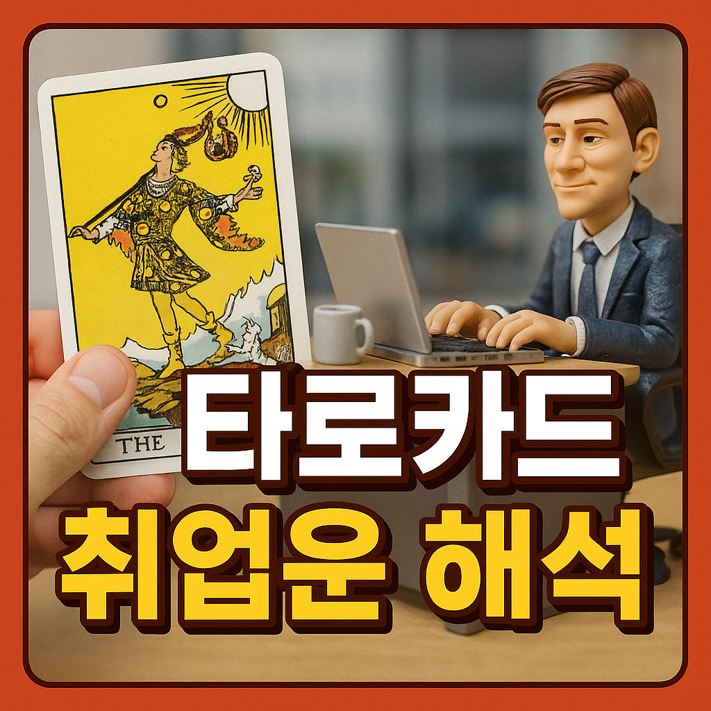 타로카드 취업운 해석