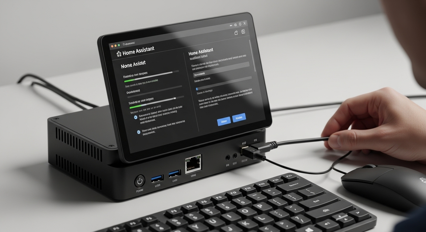 미니PC 홈어시스턴트 설치