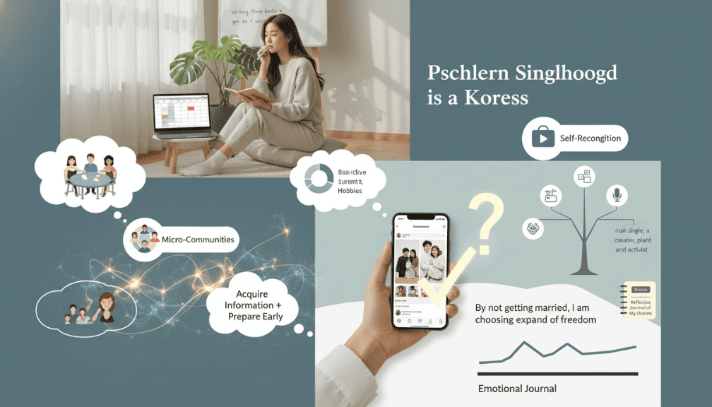 비혼자가 자주 느끼는 심리 패턴과 해결법 – 전문가 기반 설명