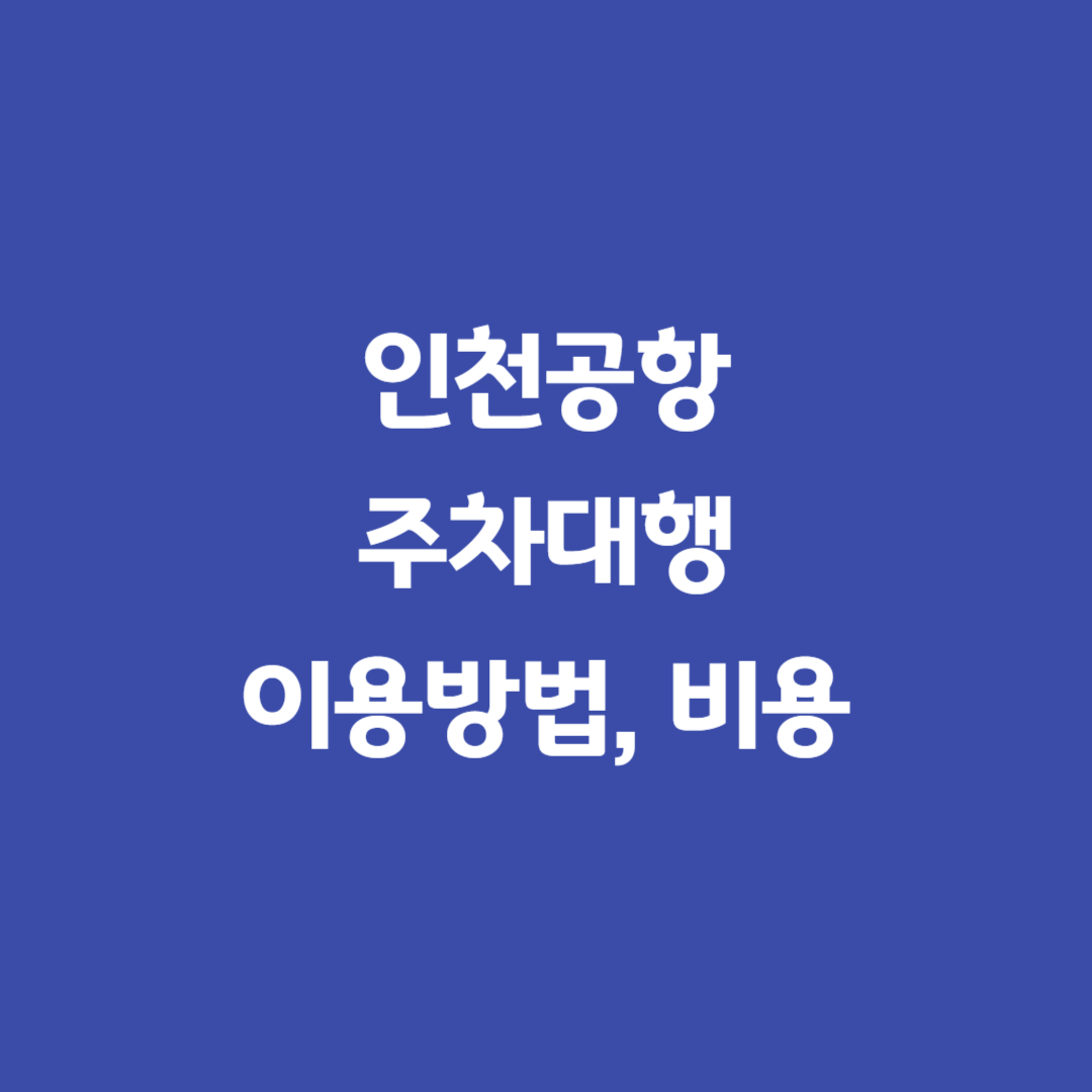 인천공항주차대행
