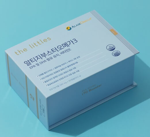 알티지부스터오메가3-박스-사진입니다.