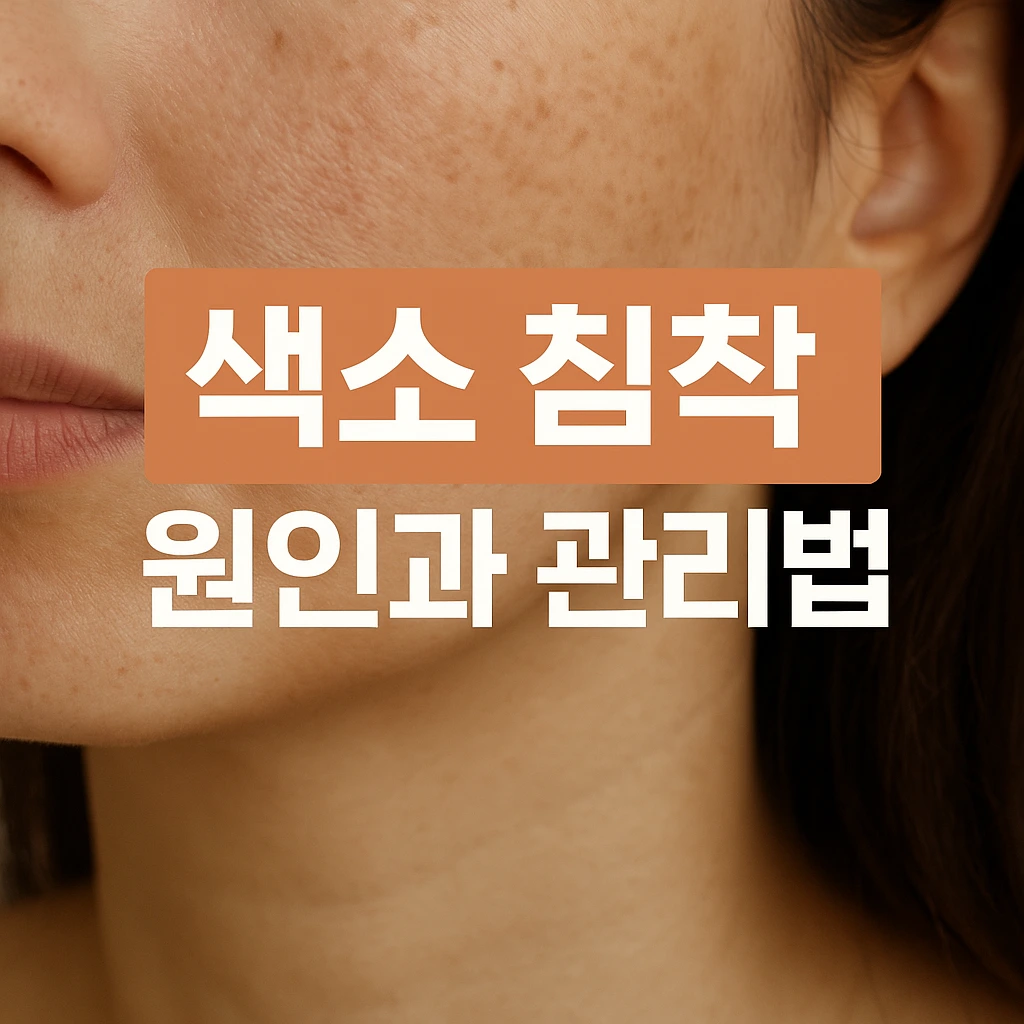 색소 침착 원인과 예방 및 관리하는 방법들