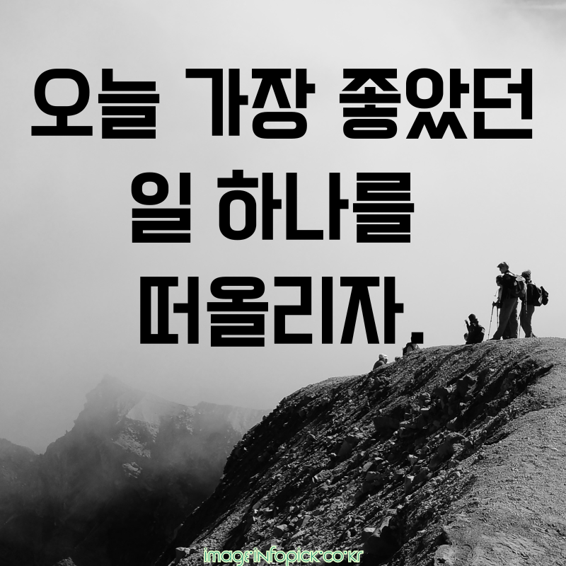 캘리그라피 글귀 좋은 명언 글씨체