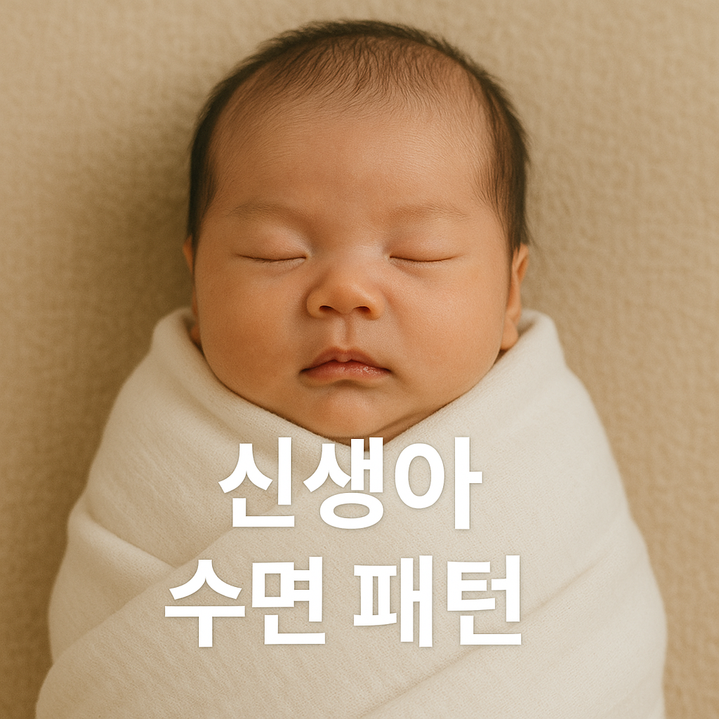 신생아는 왜 이렇게 자요 💤 수면 시간 패턴 완전 정복!