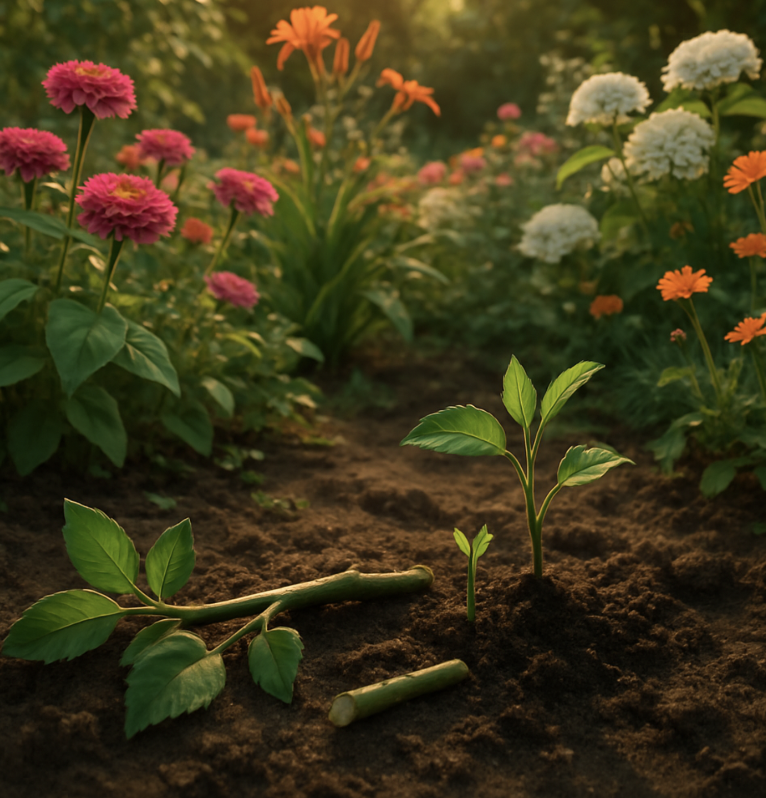 사계국화 가지치기, 안 해주면 100% 후회합니다! (웃자람 방지)