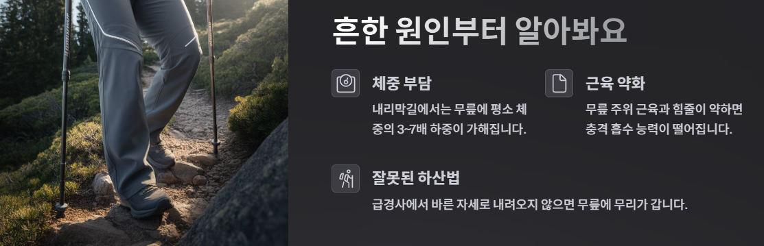 무릎통증원인