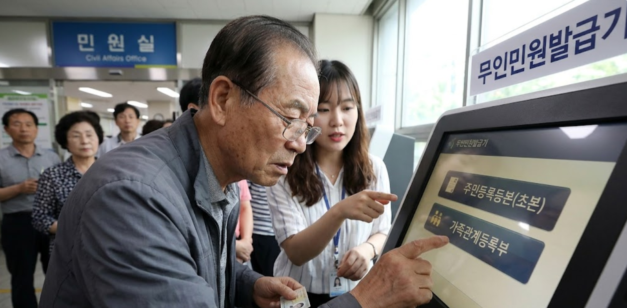 무인민원발급기 처음 써보는 분들을 위한 쉬운 이용 가이드
