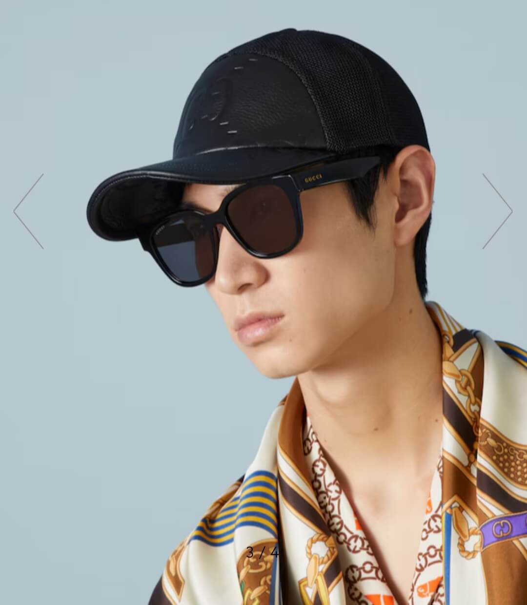 구찌 선글라스 착용