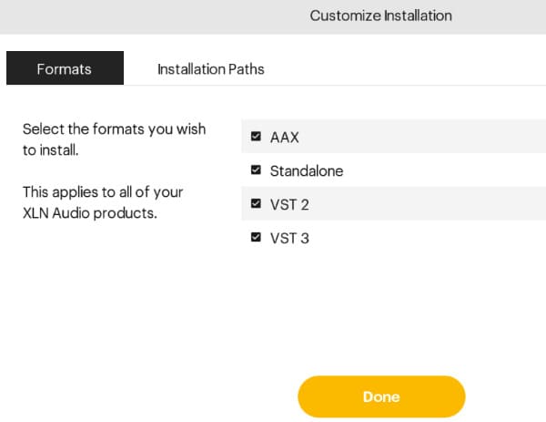 XLN Audio _Addictive Drums 2_설치 포맷