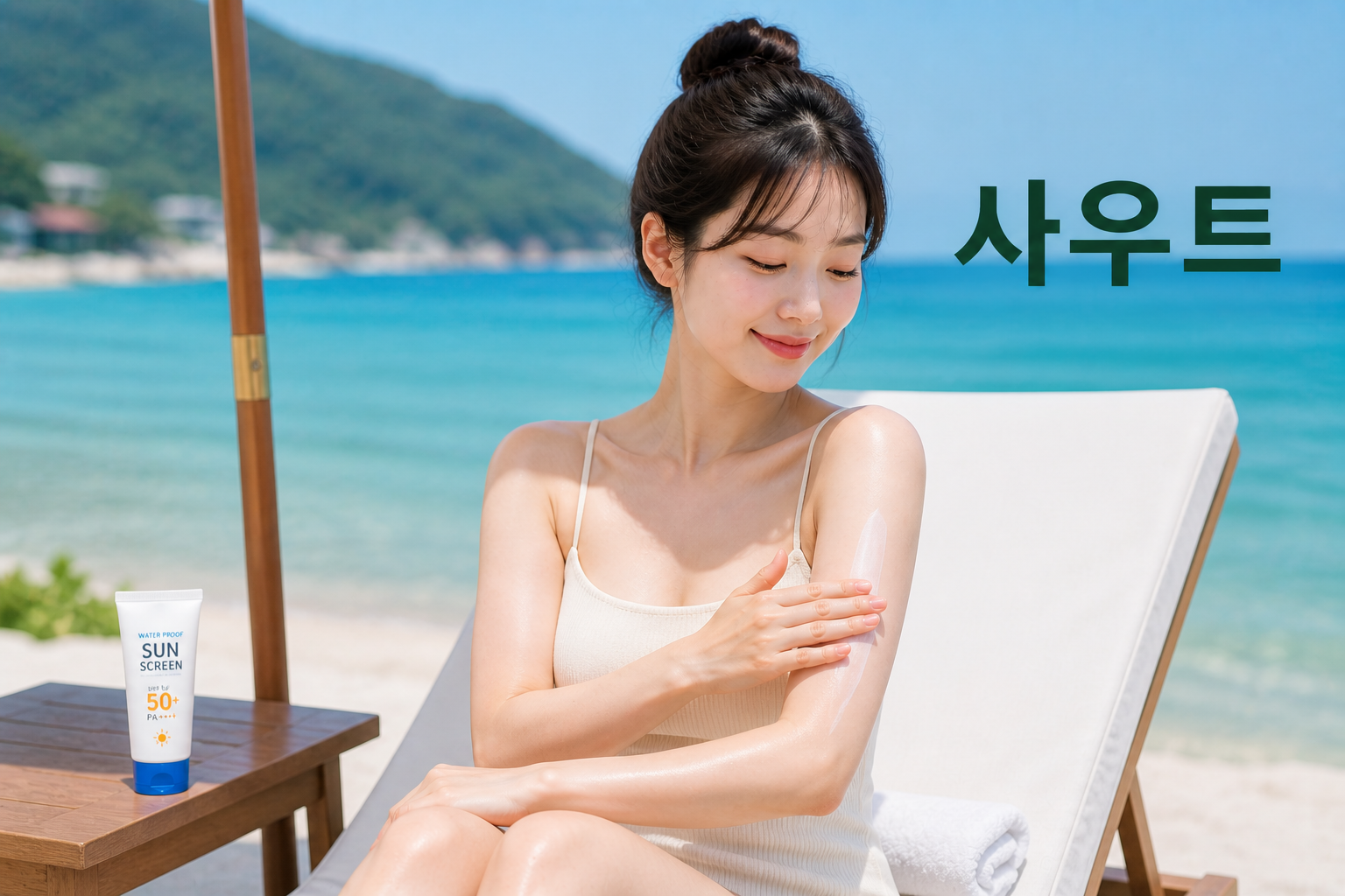 alt"자외선 차단제는 방수용으로"