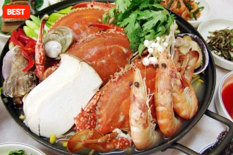 송석항해물칼국수 대표 메뉴