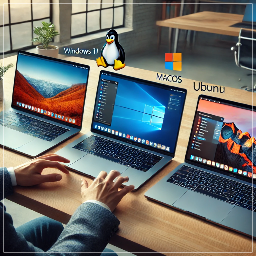 윈도우, 맥, 리눅스를 나란히 비교하며 사용자가 가장 적합한 운영체제를 고민