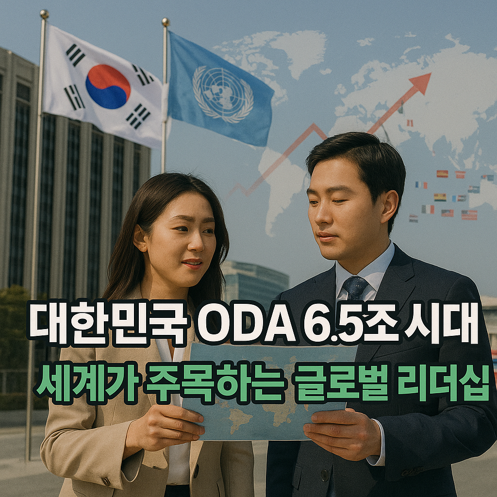 대한민국 ODA 6.5조 시대 글로벌 리더십 향상