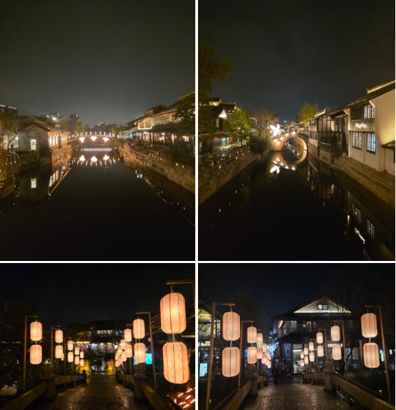 [3월 중국] 상해의 죽전카페거리(?)&amp;#44; 도심 속 수향마을 &amp;#39;판롱티엔디&amp;#39; 밤 9시 야경 산책